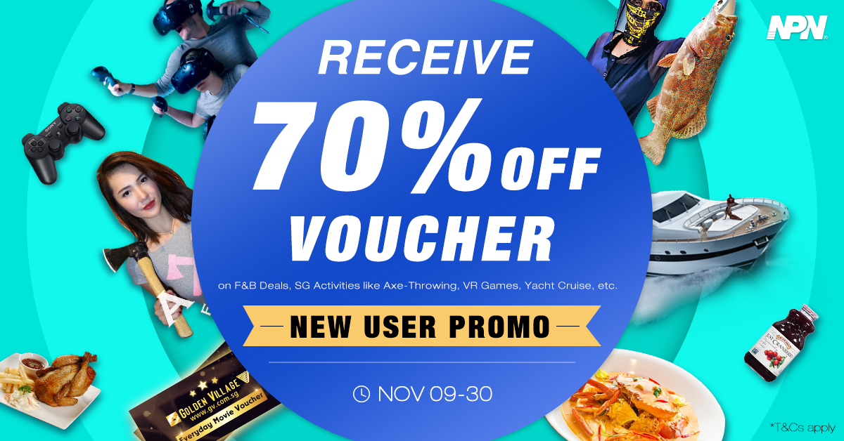 NEW USER PROMOTION [9-30 NOVEMBER]